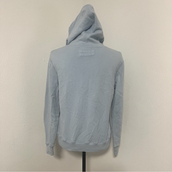 Abercrombie Kids Graphic Unisex Size (13/14) Sweatshirt with Hoodie Blue - Picture 4 of 12